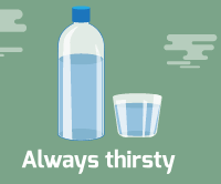 Diabetic Patient Care - always thirsty